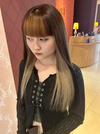 ロング カラー Kurumiクルミ ☆のヘアスタイル