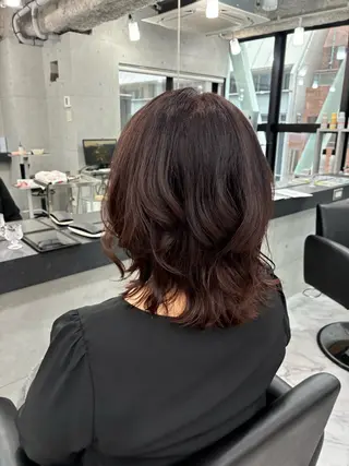 ミディアム Endearing 🌟銀座のヘアスタイル