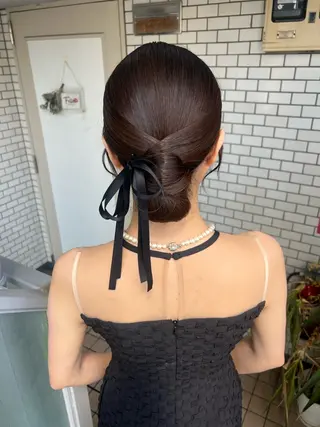 ヘアアレンジ 大人可愛いヘアメイク 💋🧚‍♀️しずかのヘアスタイル