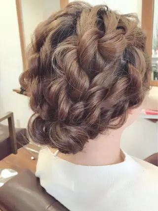 ヘアアレンジ 秋谷 伸江のヘアスタイル