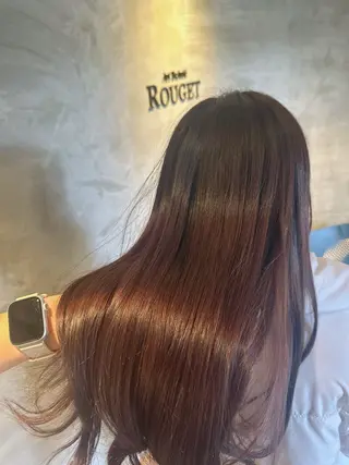 カラー 桑村 菜々のヘアスタイル