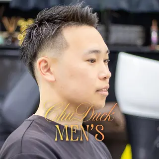 ショート メンズ フェード×メンズ カット|SHOTAのヘアスタイル