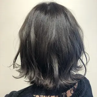 ショート カラー パーマ 美髪/髪質改善/艶髪 /CECILのヘアスタイル