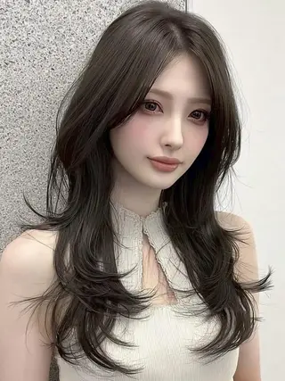セミロング MARIN /天王寺 🤍のヘアスタイル