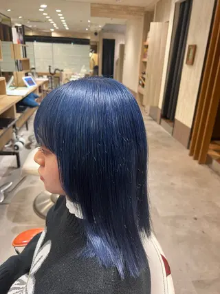 カラー 本間 昂人のヘアスタイル