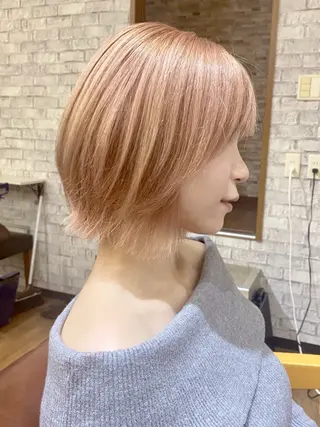 ミディアム カラー ✂️ショート・ ショートボブ特化✂️のヘアスタイル