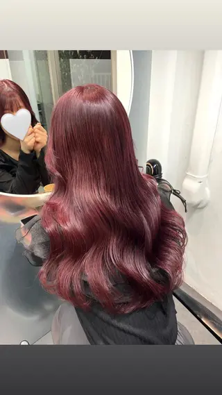 カラー ayaka♡ 柔らかカラーのヘアスタイル