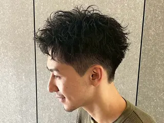 ショート パーマ メンズ 【Niau】坂上 葵海のヘアスタイル