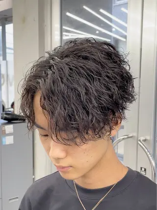 パーマ メンズ 🔱OVARL🔱 メンズパーマ/たいがのヘアスタイル