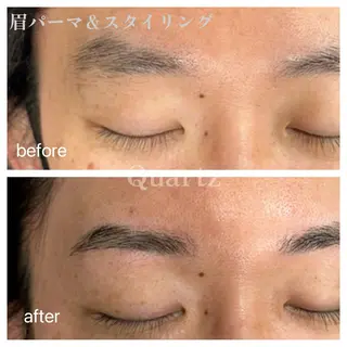 メンズ アイブロウ メンズ専門眉毛＆脱毛 サロンQuartzのエステ・リラクイメージ