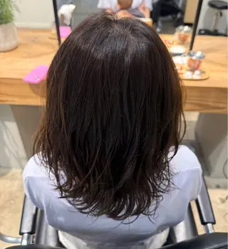 カラー 西村 颯世のヘアスタイル