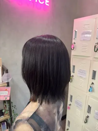 ショート カラー ヘアアレンジ 💫きたはら りおん💫のヘアスタイル