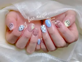 ネイル りこ💅 gloss nailのネイルデザイン