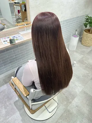 ロング カラー カラーモデル大募集 清澄白河／菊川／森下のヘアスタイル