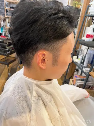 メンズ ひばりヶ丘美容室 カット石井里佳のヘアスタイル
