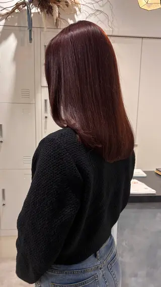 セミロング 河野いずみ レイヤー/ボブ 🤍のヘアスタイル