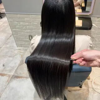 ロング 🍀失敗しない 縮毛矯正熊谷竜馬🍀のヘアスタイル