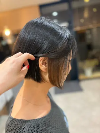 ショート カラー goen/射水/北田 千恵のヘアスタイル