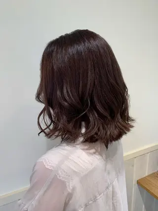 ミディアム カラー 💖クボ モモ💖のヘアスタイル