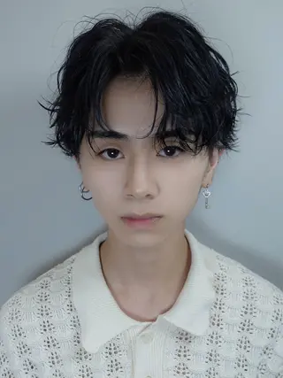 パーマ メンズ メンズヘア Hikaruのヘアスタイル