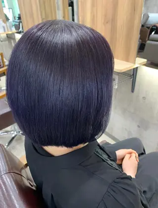 ショート カラー hair salon mementoのヘアスタイル