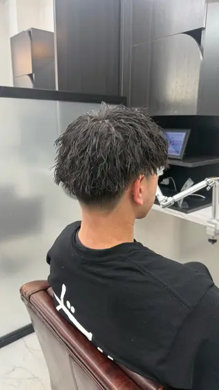 ショート パーマ メンズ メンズ専門 Ryukiのヘアスタイル