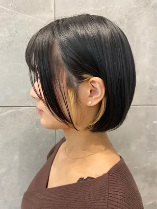 ミディアム カラー 🌻【ショート特化 美容師】いつき🌻のヘアスタイル