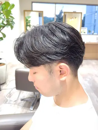 メンズ 【メンズパーマ】比嘉 啓人のヘアスタイル