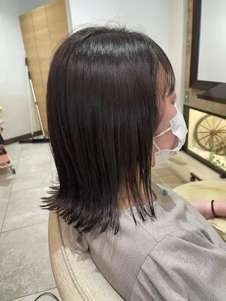ミディアム 🫧髪質改善特化🫧 🍒青山佳代🍒のヘアスタイル