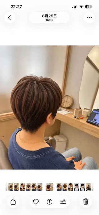 久木原 ゆりのヘアスタイル