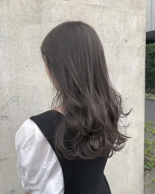 ロング カラー フレンチボブパーマ Yuukiのヘアスタイル