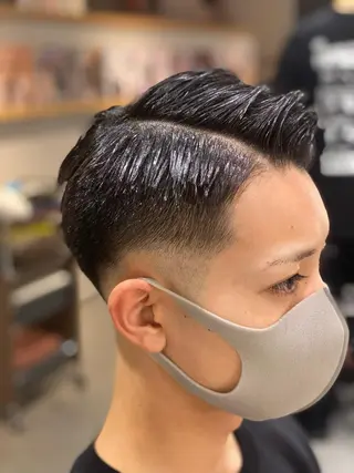 メンズ unopulir 景山 凌のヘアスタイル