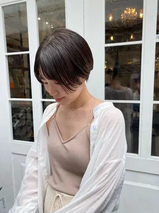 ショート 中谷 友莉花のヘアスタイル