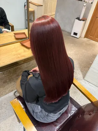 ロング カラー 💖艶髪&ブリーチ髪 質改善💖舜希のヘアスタイル