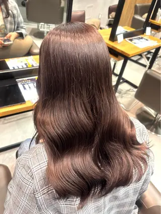 ロング カラー 🤍艶モテカラー♡ ブラウン🤍Rimiのヘアスタイル