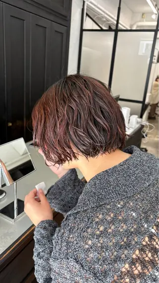 ショート しらき あおいのヘアスタイル