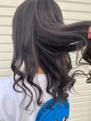 セミロング カラー Blanco Color&Careのヘアスタイル