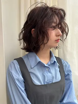 ショート カラー ness/rina /透明感カラーのヘアスタイル