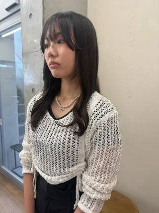 セミロング 🎀 MOMO🎀のヘアスタイル