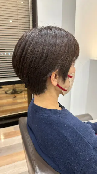 ショート 大人可愛いスタイル 提案✨佐藤純菜のヘアスタイル