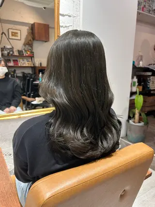 ミディアム カラー re view 日和のヘアスタイル