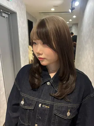 ミディアム カラー 🌐NATSUMI 🌐【寒色カラー】のヘアスタイル