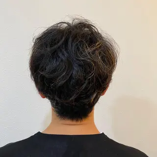 パーマ メンズ 髪質改善/艶カラー 🫧harunaのヘアスタイル