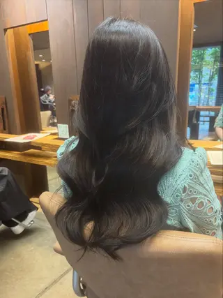 ロング カラー とがみ ともきのヘアスタイル