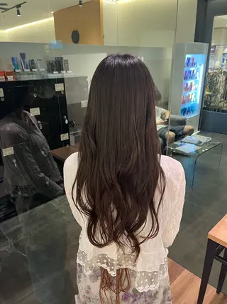 ロング メンズ/ パーマ/ツバキのヘアスタイル