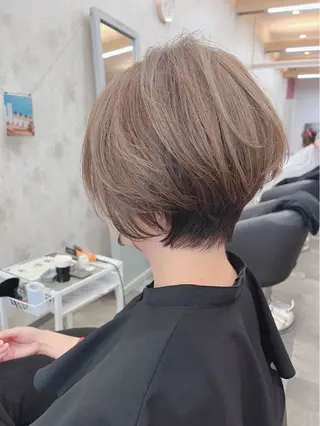 ショート カラー lua店 Yugo(河野有吾)のヘアスタイル