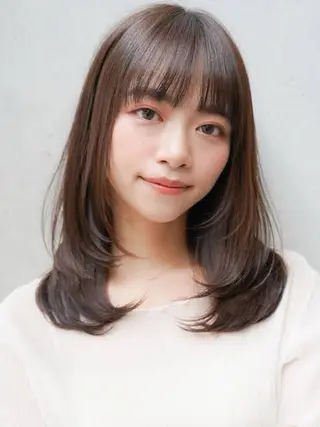 ミディアム IMAI SHINGOのヘアスタイル
