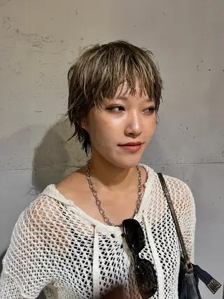 ショート カラー Yuto /レイヤー、ウルフのヘアスタイル