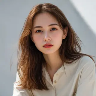 ロング 飯田 知将のヘアスタイル