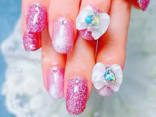 ミディアム Nail Salon Celine柏店のネイルデザイン